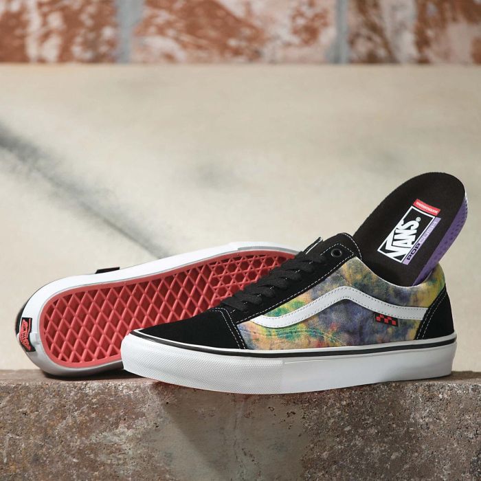 Vans Skate Old Skool Tie-Dye Terry Black