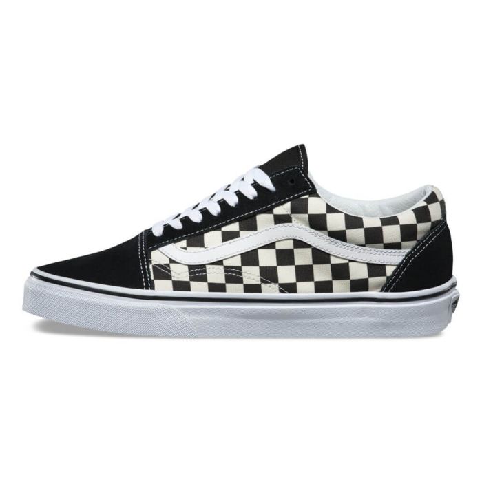 Vans Old Skool (Primary Check) Black/White