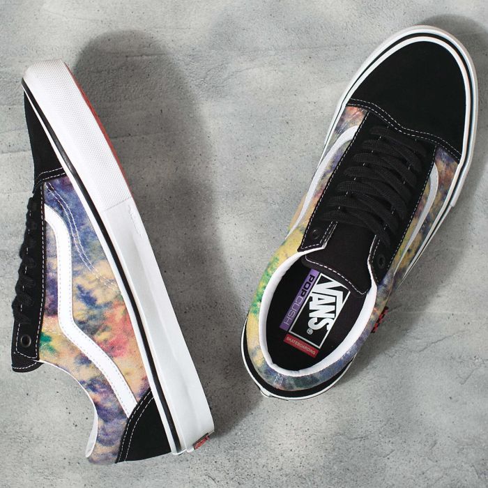 Vans Skate Old Skool Tie-Dye Terry Black