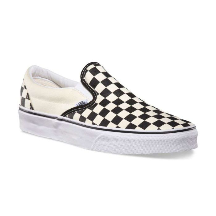 Vans Classic Slip-On Black & White Checkerboard