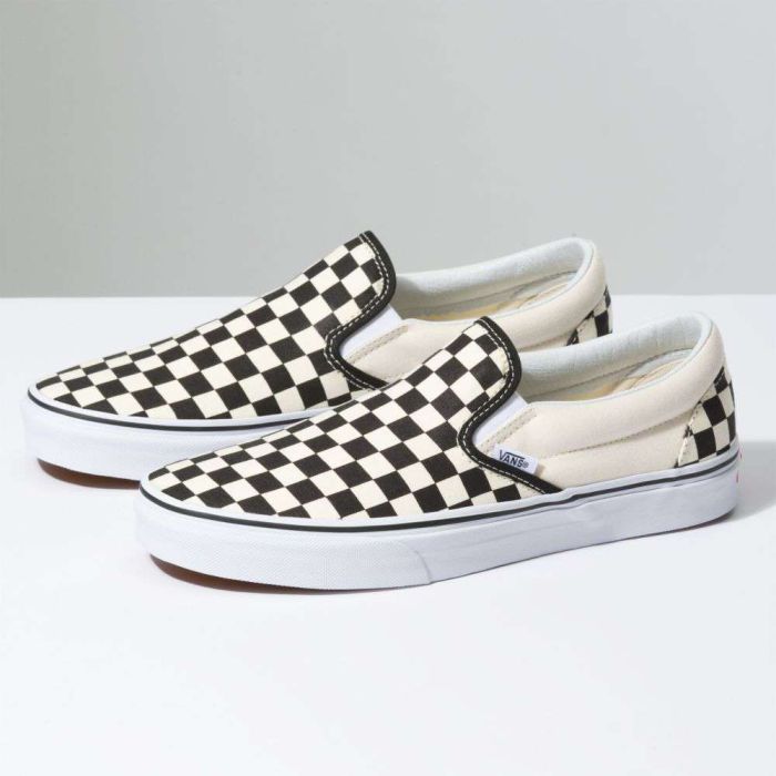 Vans Classic Slip-On Black & White Checkerboard