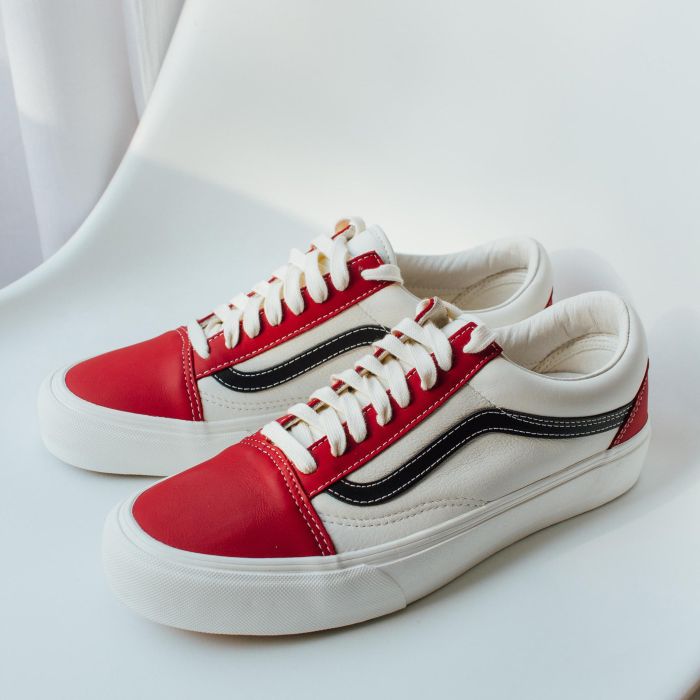 Vans Vault Old Skool LX (Leather) Chili Pepper/Black