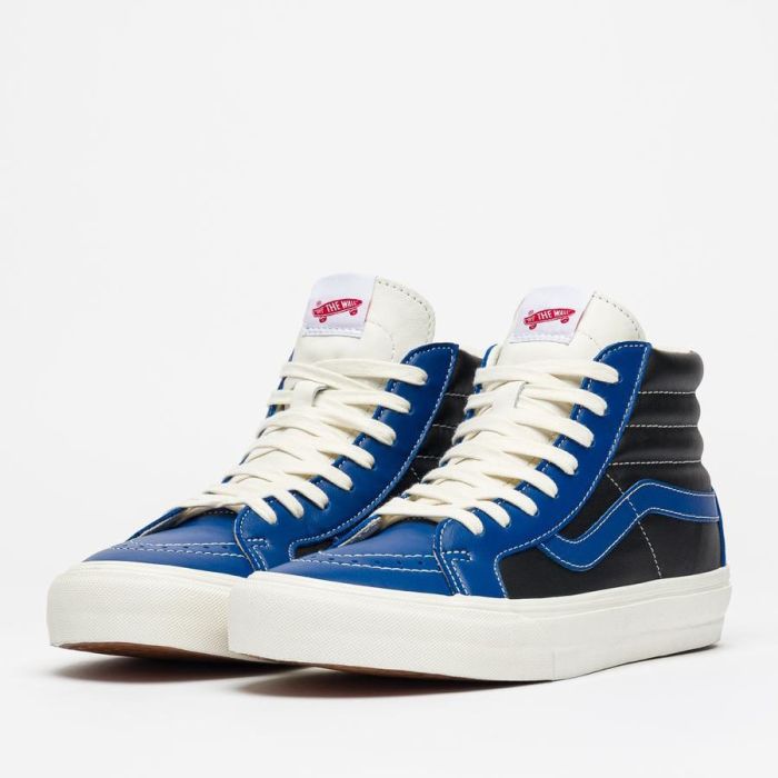 Vans Vault Sk8-Hi Reissue LX (Leather) True Blue/Black