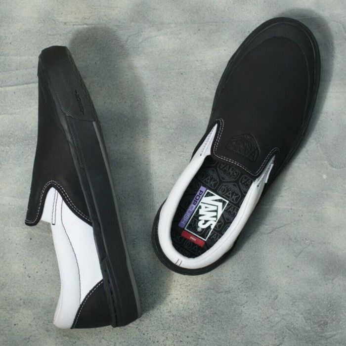 Vans BMX Slip-On (Dakota Roche) Black/White