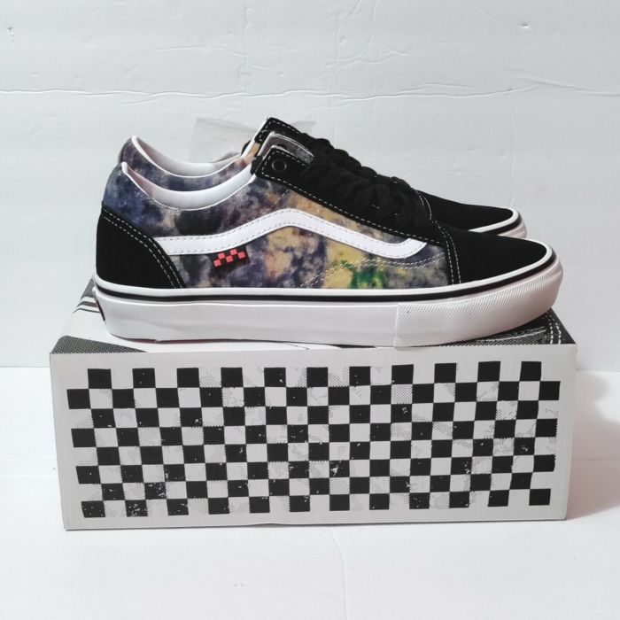 Vans Skate Old Skool Tie-Dye Terry Black