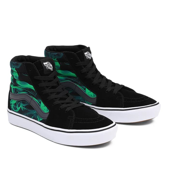 Vans ComfyCush Sk8-Hi After Dark Black/Green