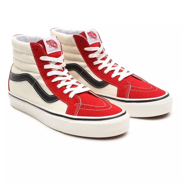 Vans Sk8-Hi 38 DX (Anaheim Factory) OG Red/White/Black