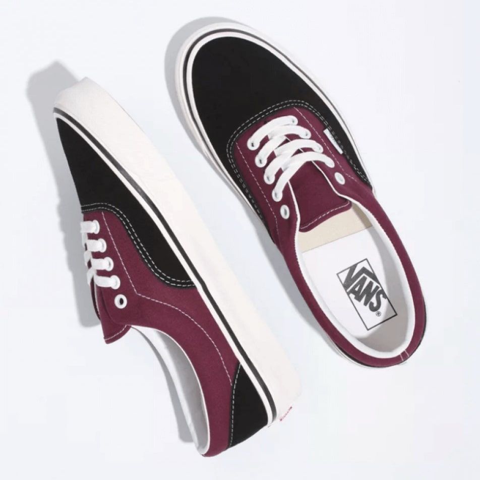 Vans Era 95 DX Anaheim Factory OG Black OG Burgundy