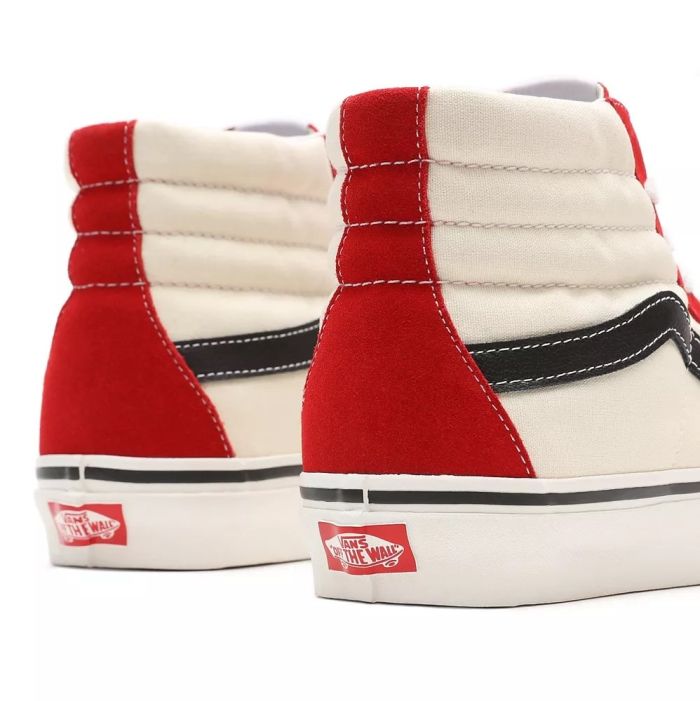 Vans Sk8-Hi 38 DX (Anaheim Factory) OG Red/White/Black