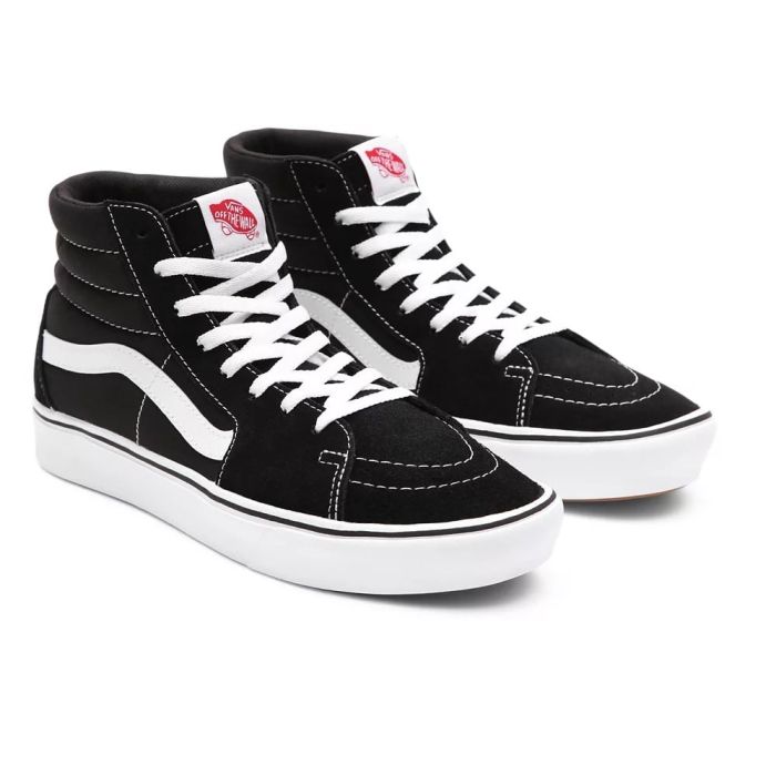 Vans ComfyCush Sk8-Hi (Classic) Black/White