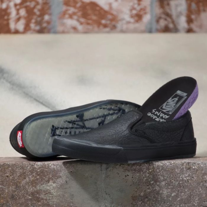 Vans BMX Slip-On (Courage Adams) Black/Elephant