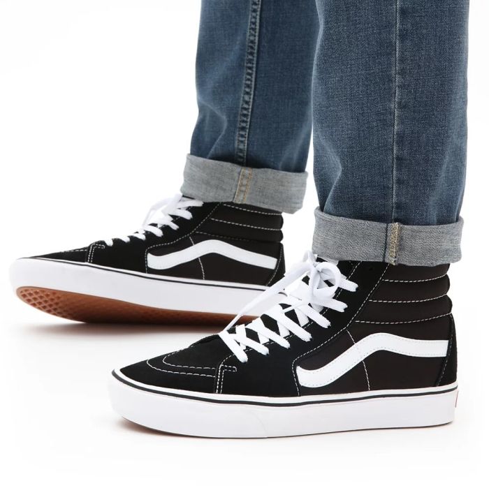 Vans ComfyCush Sk8-Hi (Classic) Black/White