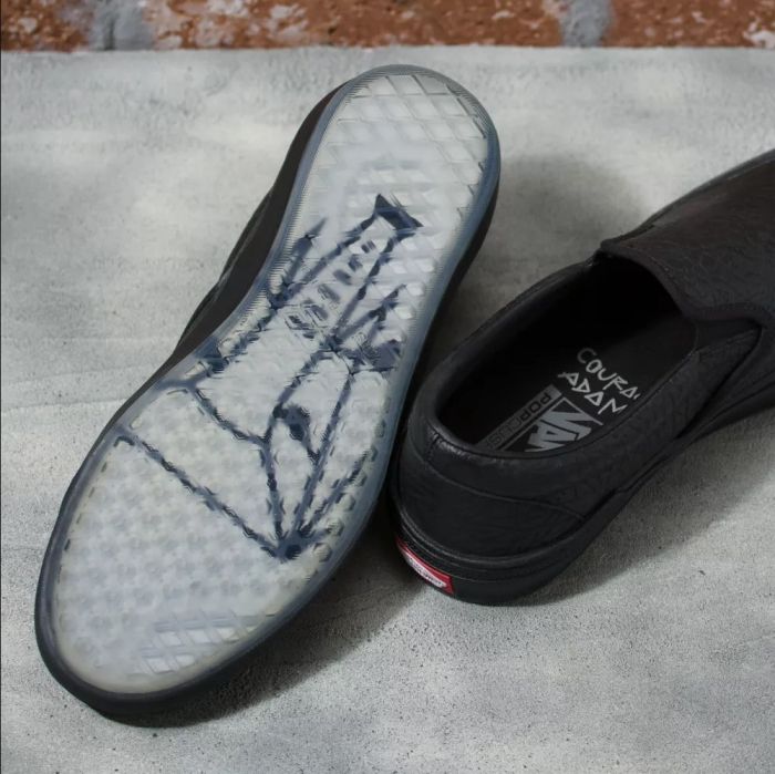 Vans BMX Slip-On (Courage Adams) Black/Elephant