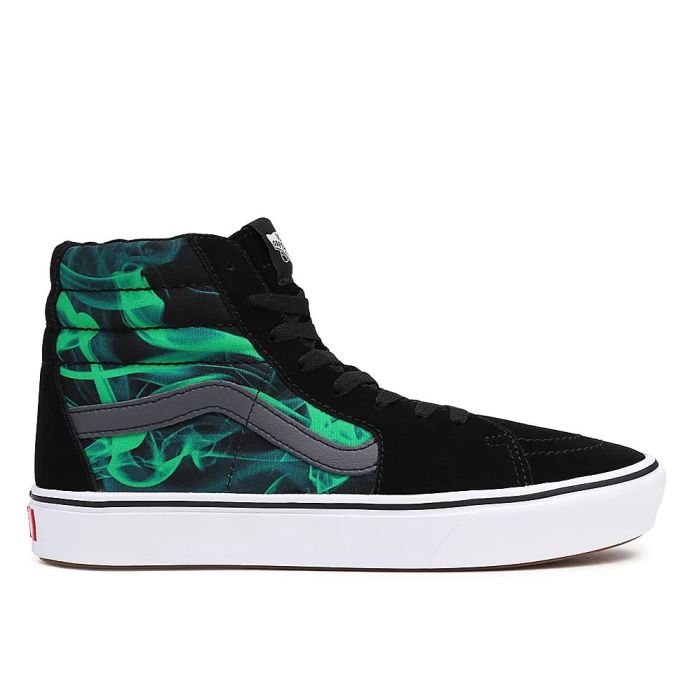 Vans ComfyCush Sk8-Hi After Dark Black/Green