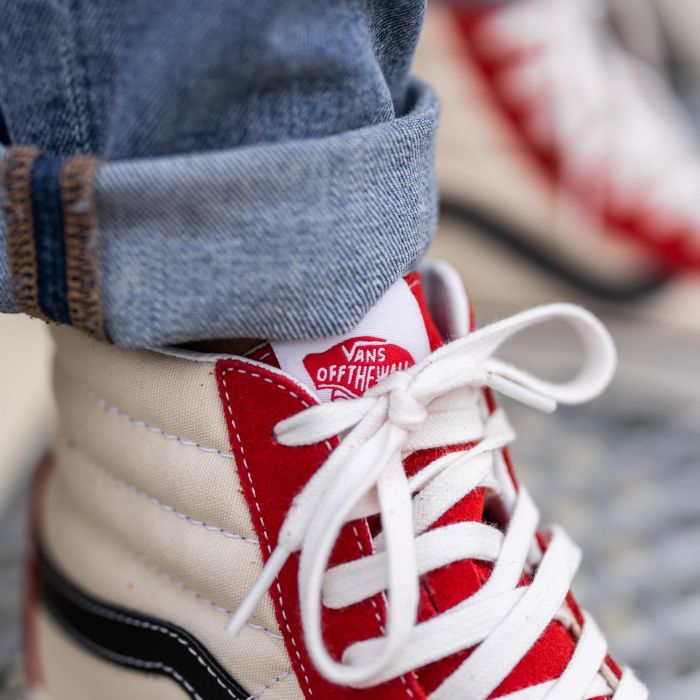 Vans Sk8-Hi 38 DX (Anaheim Factory) OG Red/White/Black