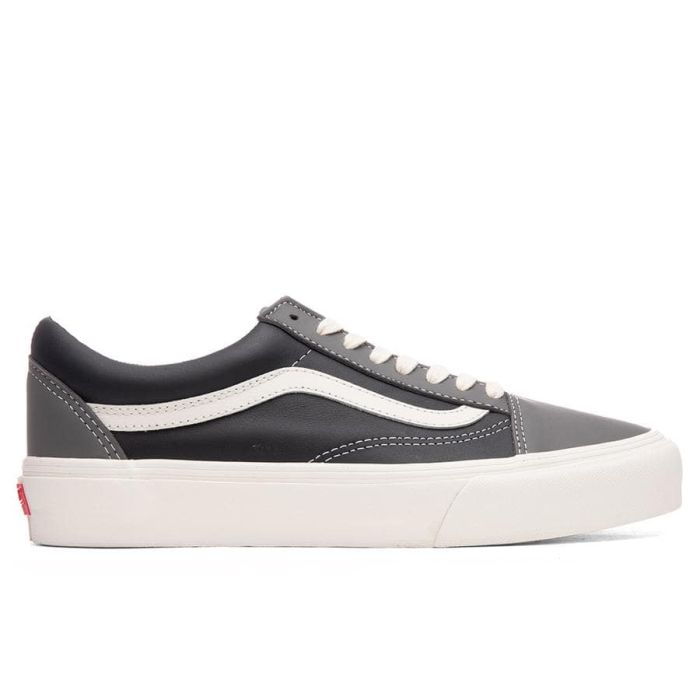 Vans Vault Old Skool LX (Leather) Charcoal/Black