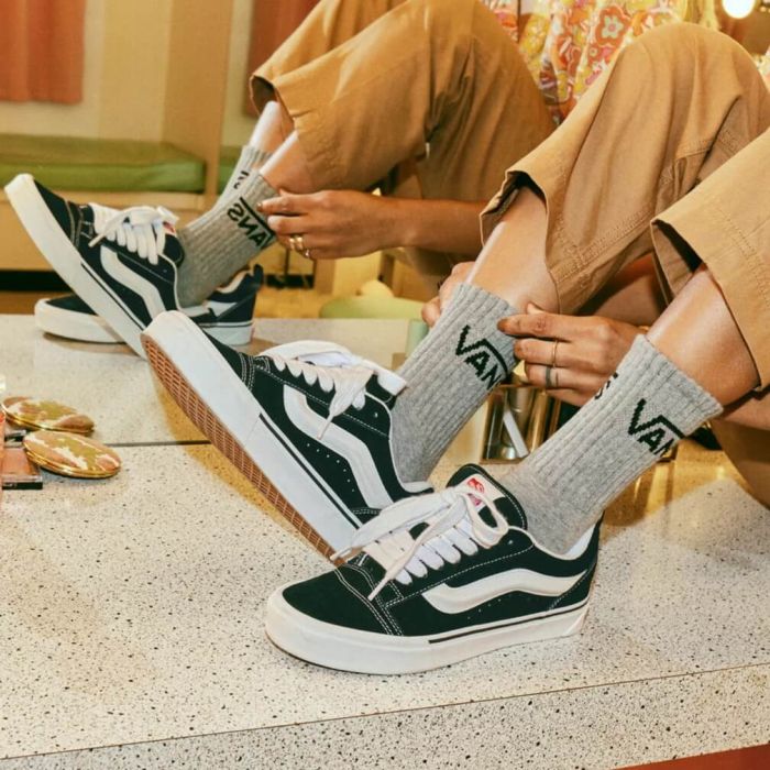 Vans KNU Skool Black/White