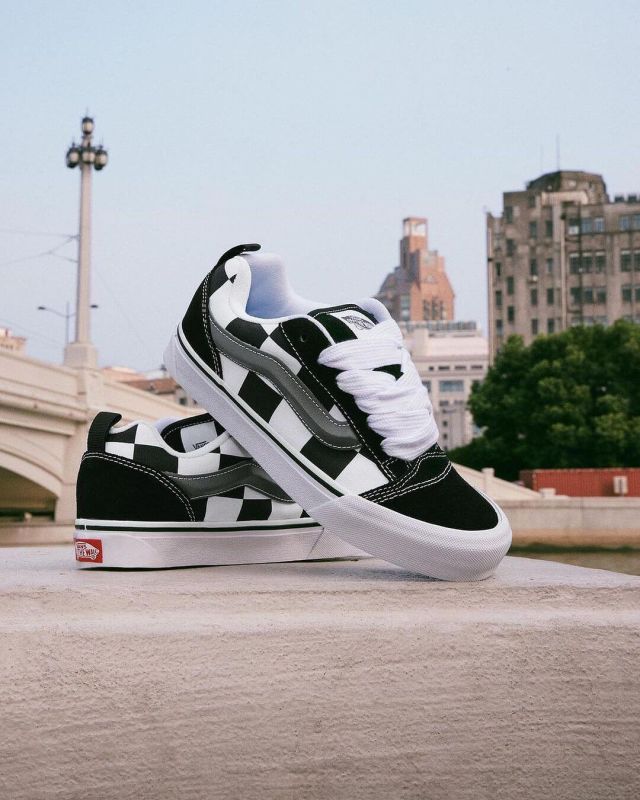 Vans KNU Skool Mega Check Black