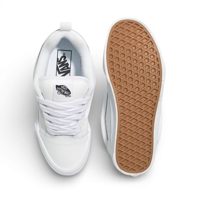 Vans KNU Skool Leather True White