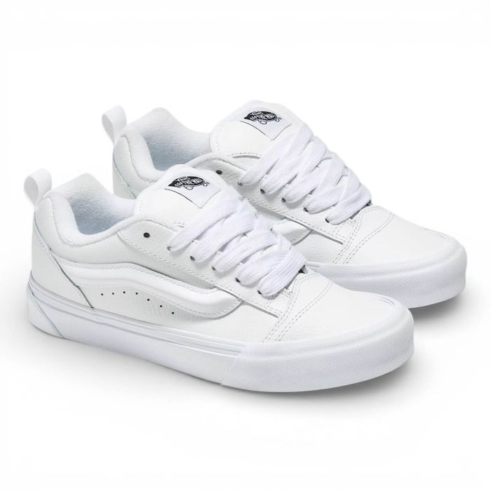 Vans KNU Skool Leather True White