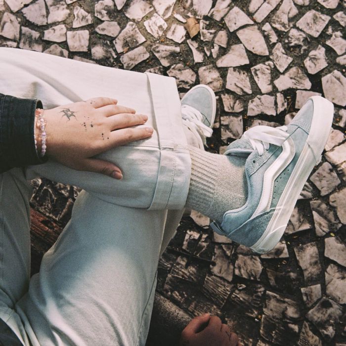 Vans KNU Skool (Pig Suede) Puritan Gray