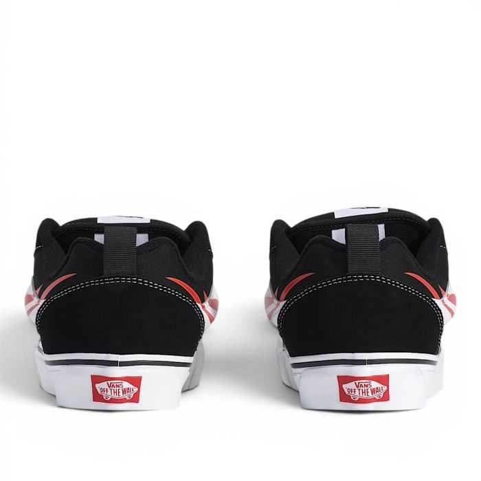 Vans Knu Skool Flame Black/Red