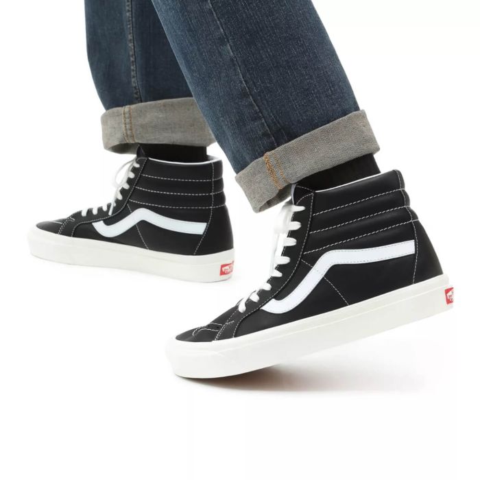 Vans Sk8-Hi 38 DX (Anaheim Factory) Black/Leather