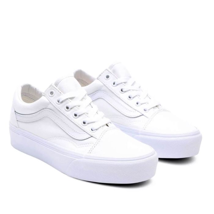 Vans Old Skool Platform True White