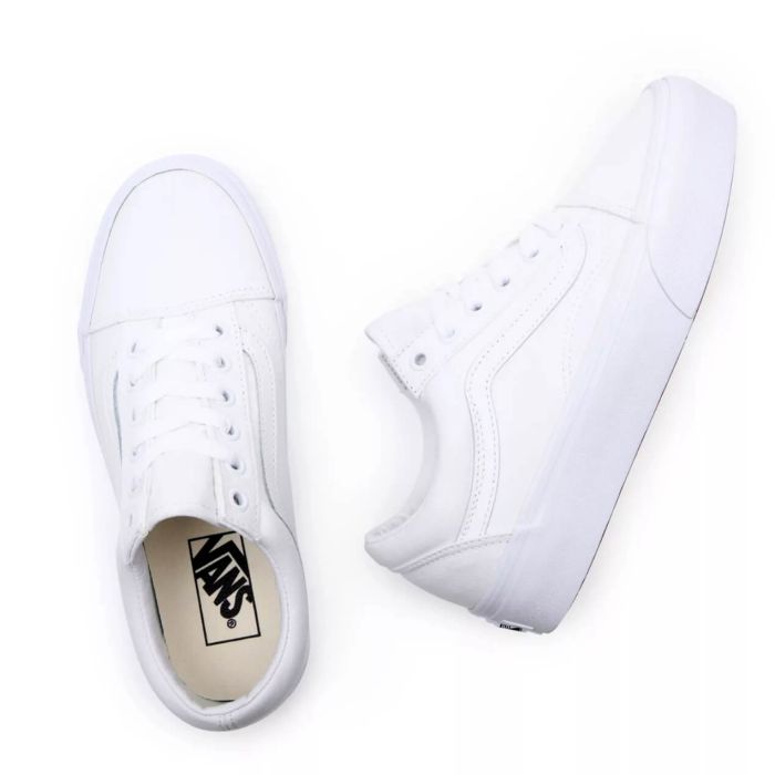 Vans Old Skool Platform True White