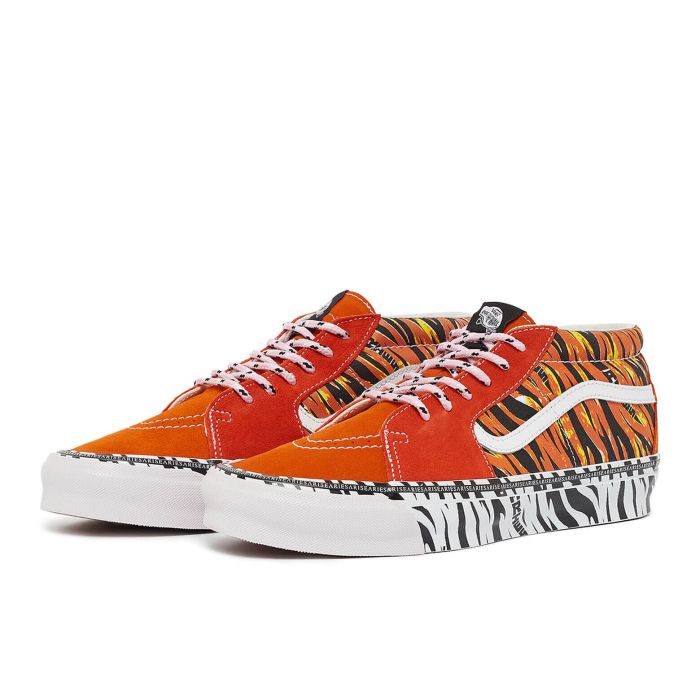 Vans Vault x Aries OG Sk8-Mid Tiger Bright