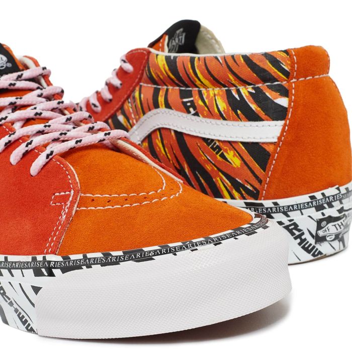 Vans Vault x Aries OG Sk8-Mid Tiger Bright