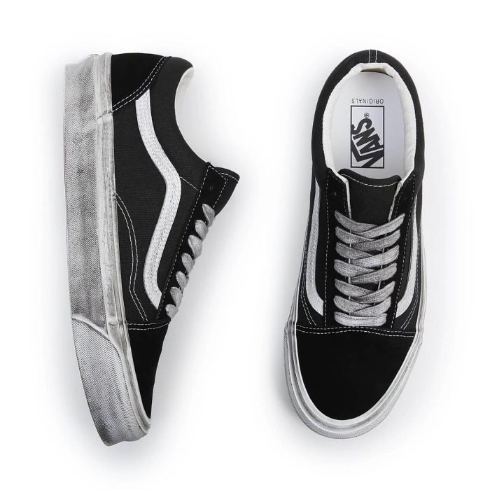 Vans Vault OG Old Skool LX Stressed Black