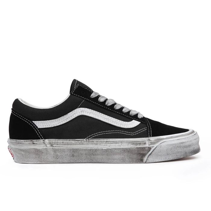 Vans Vault OG Old Skool LX Stressed Black