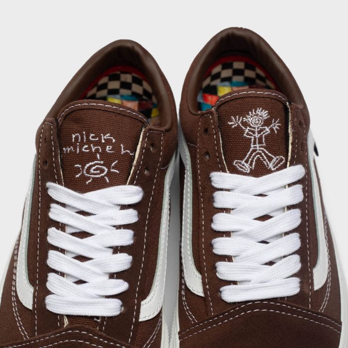 Vans Skate Old Skool x Nick Michel Brown