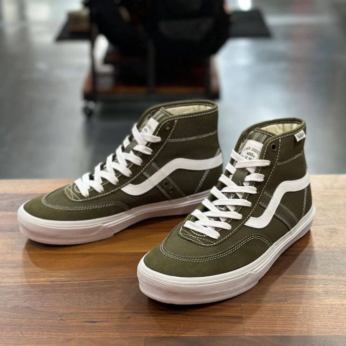 Vans Crockett High Dark Olive